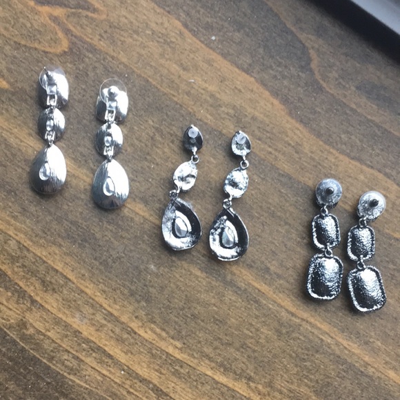 Bundle: 3 sets of earrings- NWOT - Picture 6 of 9